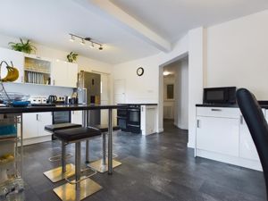 Kitchen towards hallway - click for photo gallery